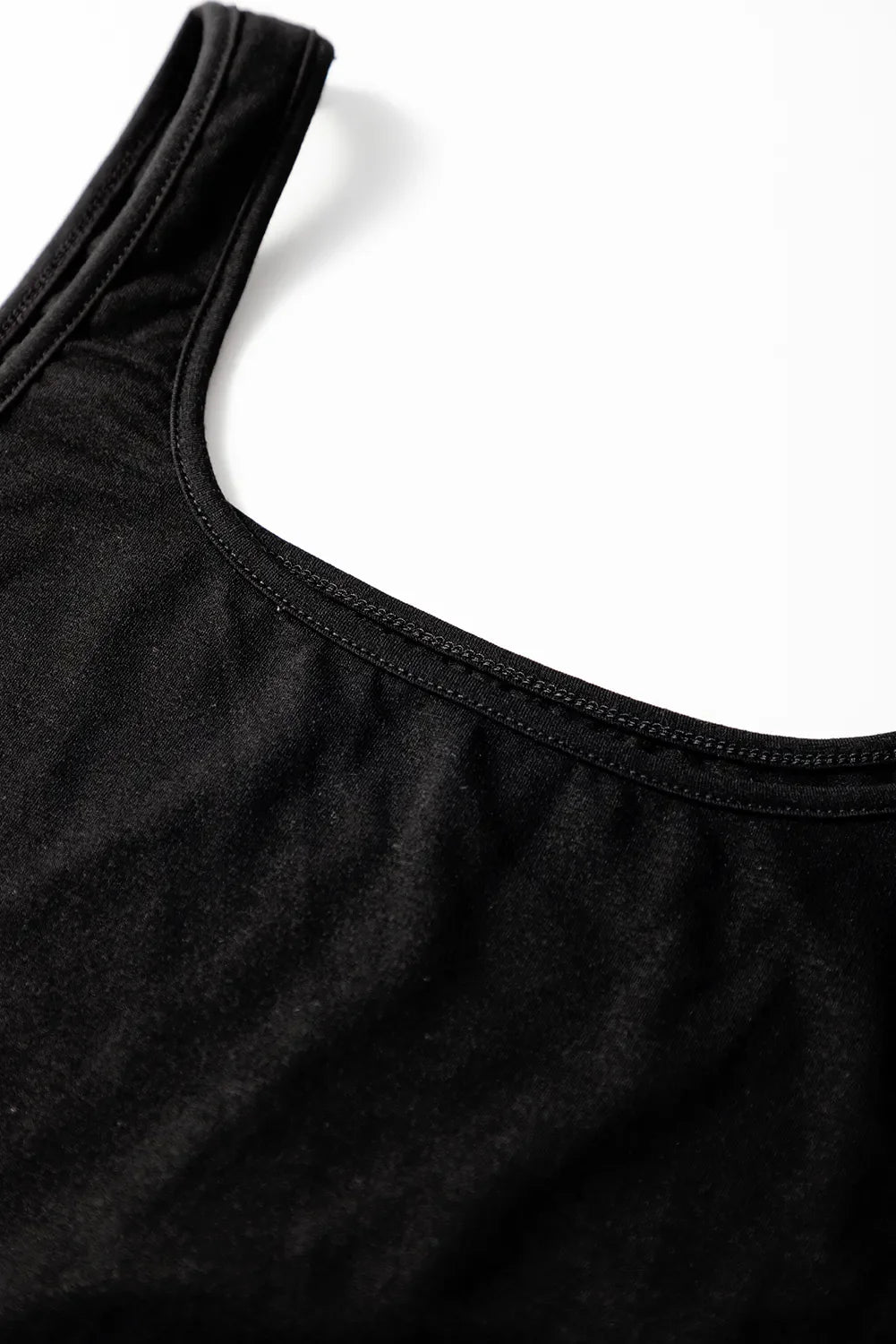 Cutout Scoop Neck Wide Strap Jumpsuit