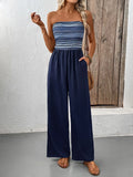Tube Wide Leg Jumpsuit